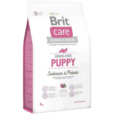 Brit Care Puppy Somonlu Tahılsız Yavru Köpek Maması 3 Kg