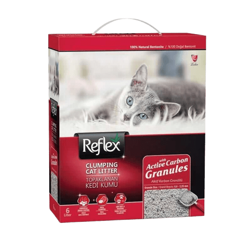 Reflex Granül Aktif Karbonlu Topaklanan Kedi Kumu6 Lt
