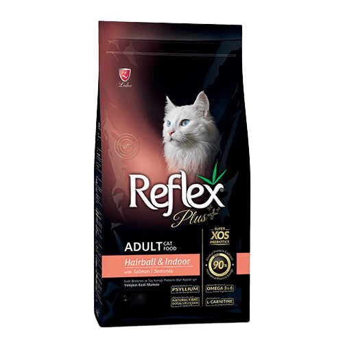 Reflex Plus Somonlu Hairball Yetişkin Kedi Maması