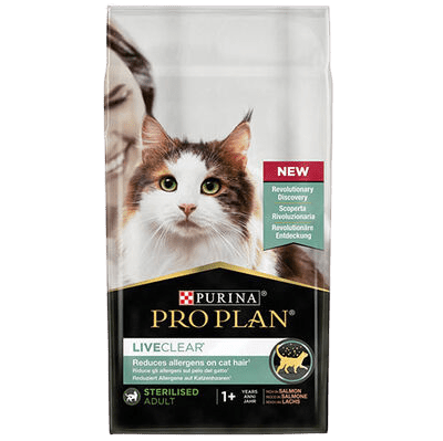 Pro Plan Liveclear Somonlu Kısırlaştırılmış Kedi Maması 1,4 Kg