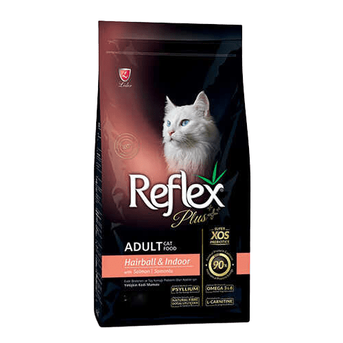 Reflex Plus Somonlu Hairball Yetişkin Kedi Maması 1.5 Kg