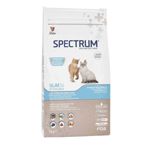 Spectrum Sterilised Slim34 Hipoalerjenik Tavuklu Kısırlastırılmış Kedi Maması 2 Kg