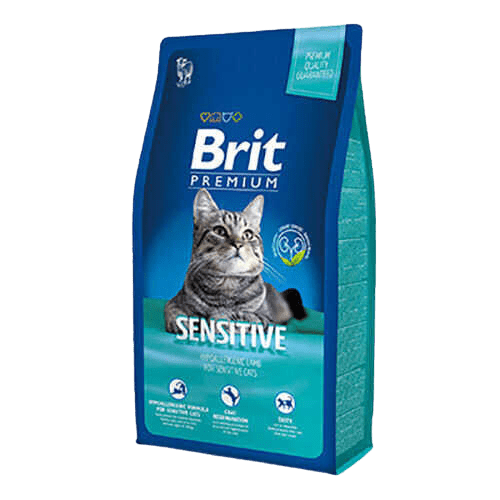 Brit Premium Sensitive Kuzu Etli Yetişkin Kedi Maması 8 Kg