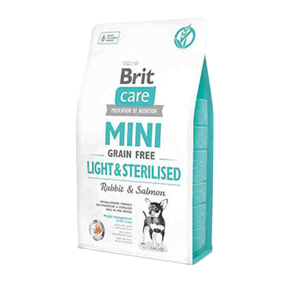 Brit Care Mini Light & Sterilised Küçük Irk Kısırlaştırılmış Tahılsız Köpek Maması 2 Kg