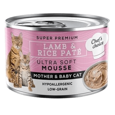 Chefs Choice Mother & Baby Cat Soft Mousse Anne ve Yavru Kedi Konservesi 200 Gr