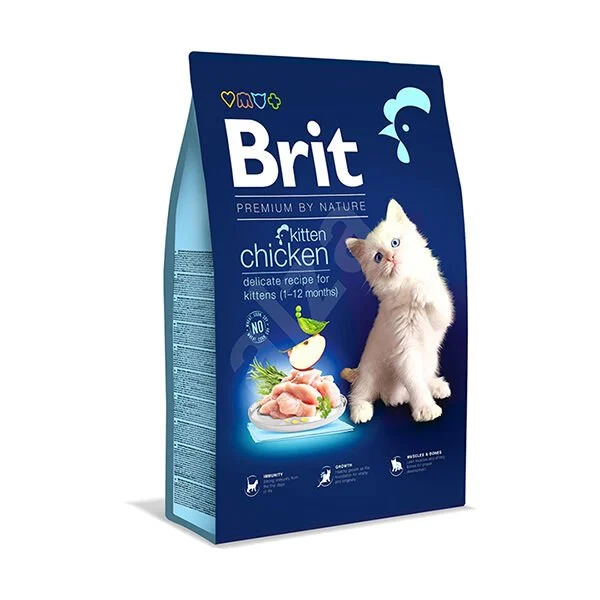 Brit Premium Kitten Tavuklu Yavru Kedi Maması 8 Kg